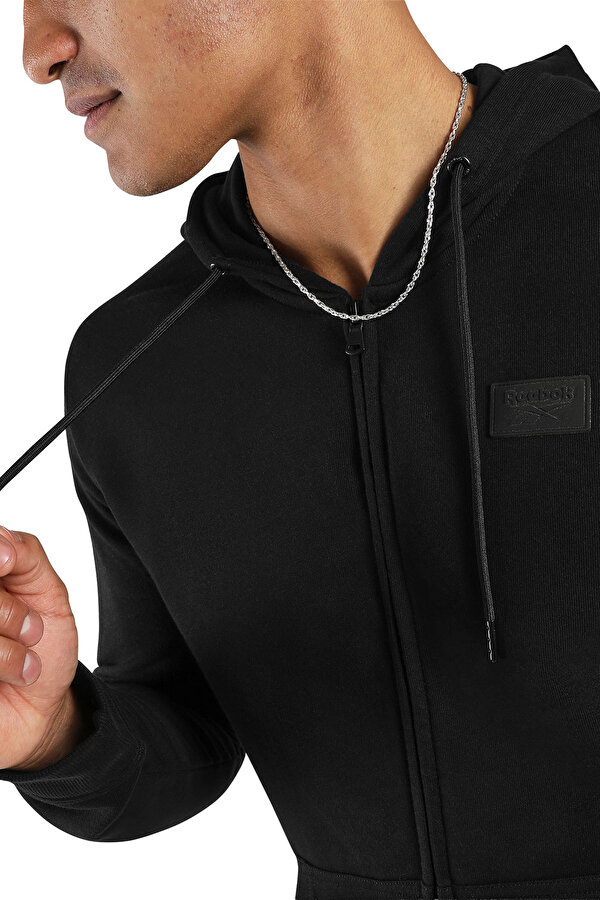 SILICONE BADGE FULL ZIP H BLACK Man 449
