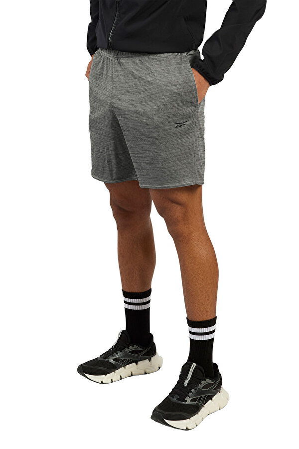 ID TRAIN KNIT SHORT GRAY MELANGE Man 337