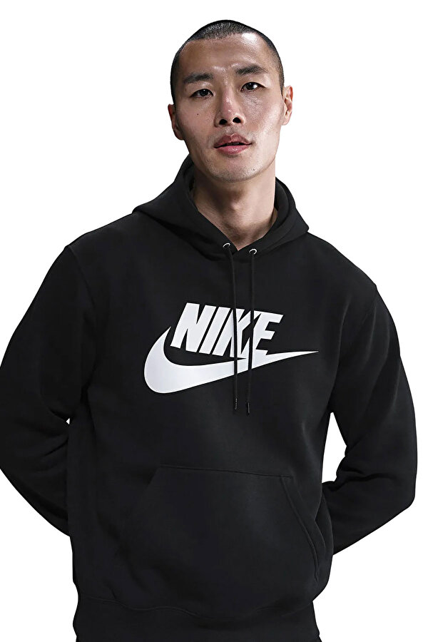M NK CLUB BB PO HOODIE BLACK Man 060