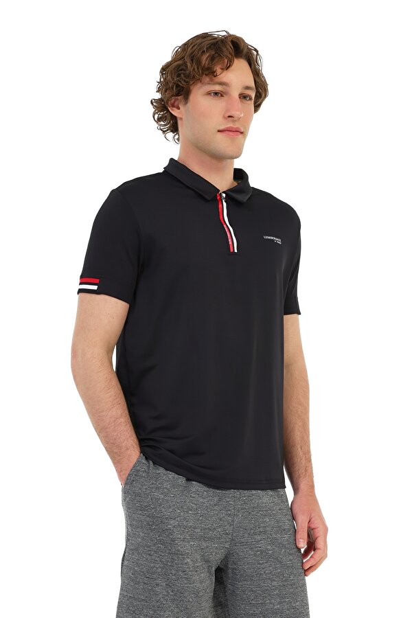 Lumberjack ML RENATO 12ITL1016 6FX Siyah Erkek Kısa Kol T-Shirt