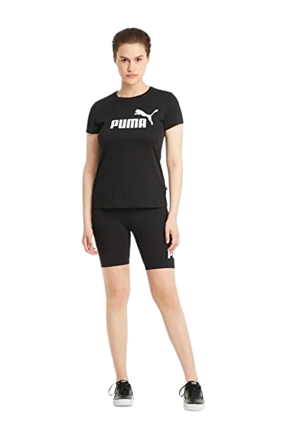 ESS Logo Tee BLACK Woman 054
