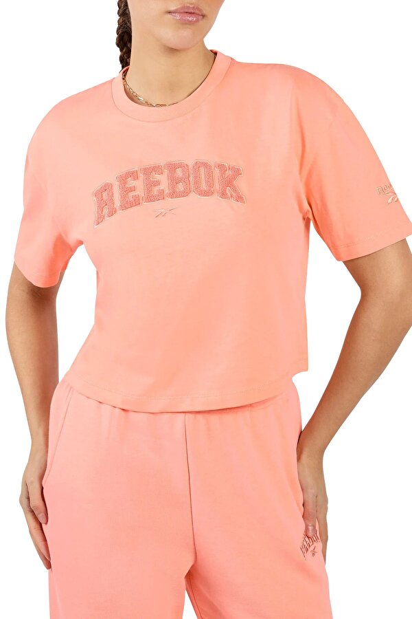 PREP CHENILLE T-SHIRT BURNT ORANGE Woman 054