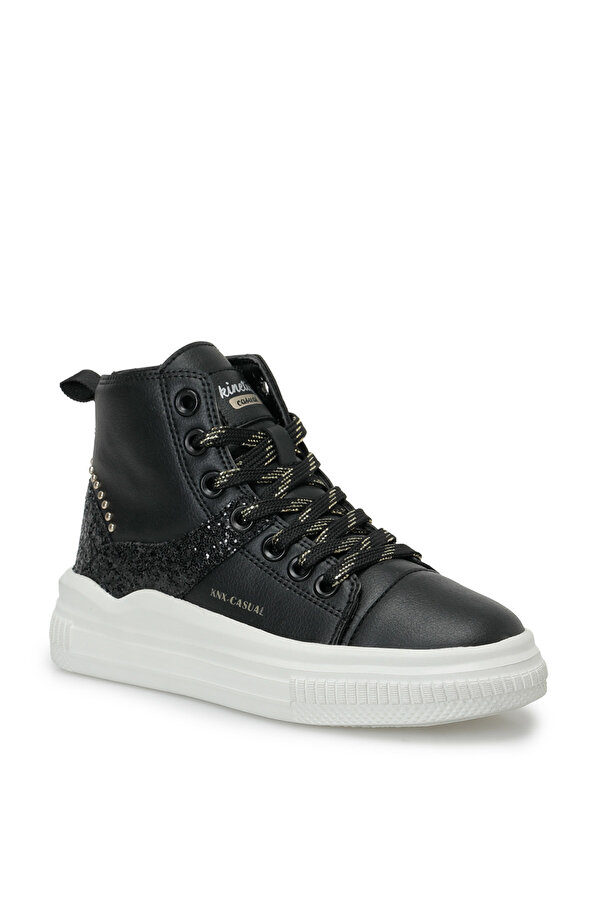 TUSEN HI F Siyah Kız Çocuk High Sneaker