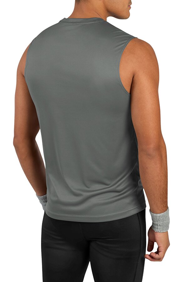 Reebok Id Train Slvls Tech Tee Серый Мужчина Футболка Без Рукавов