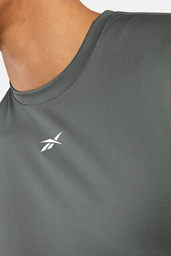 Reebok Id Train Slvls Tech Tee Серый Мужчина Футболка Без Рукавов
