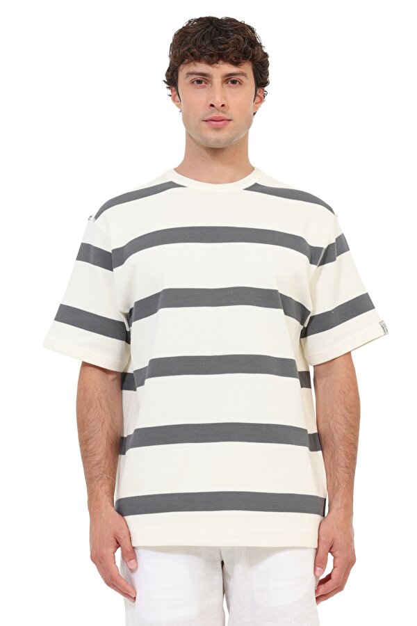 Kısa Kol T-Shirt Erkek Gri MB TUSK 11BS100 - 2. Ürüne %50 İndirim