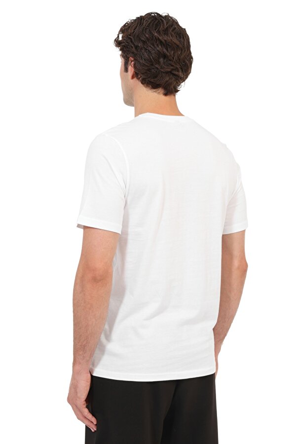 Kısa Kol T-Shirt Erkek Beyaz ML FUTURE 11KMS03