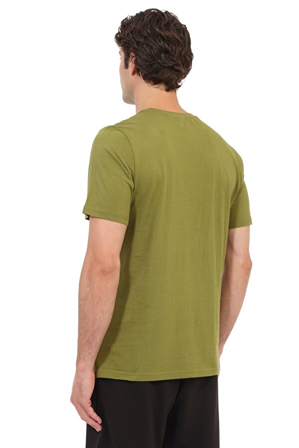 Kısa Kol T-Shirt Erkek Haki ML FUTURE 11KMS03