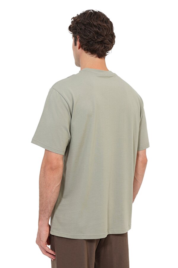 Kısa Kol T-Shirt Erkek Yeşil MB 11RICK