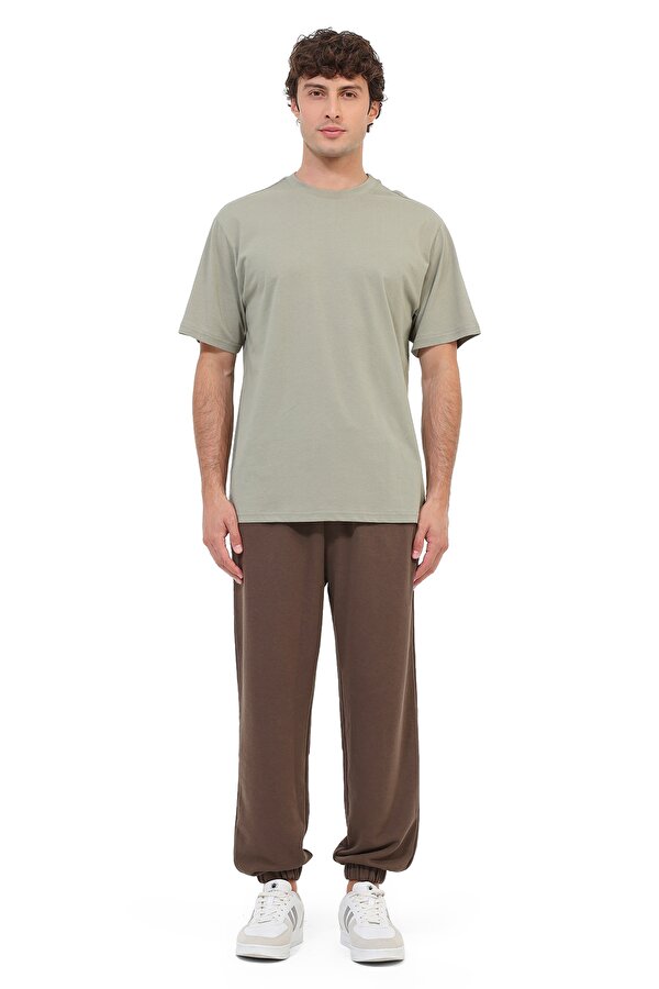 Kısa Kol T-Shirt Erkek Yeşil MB 11RICK