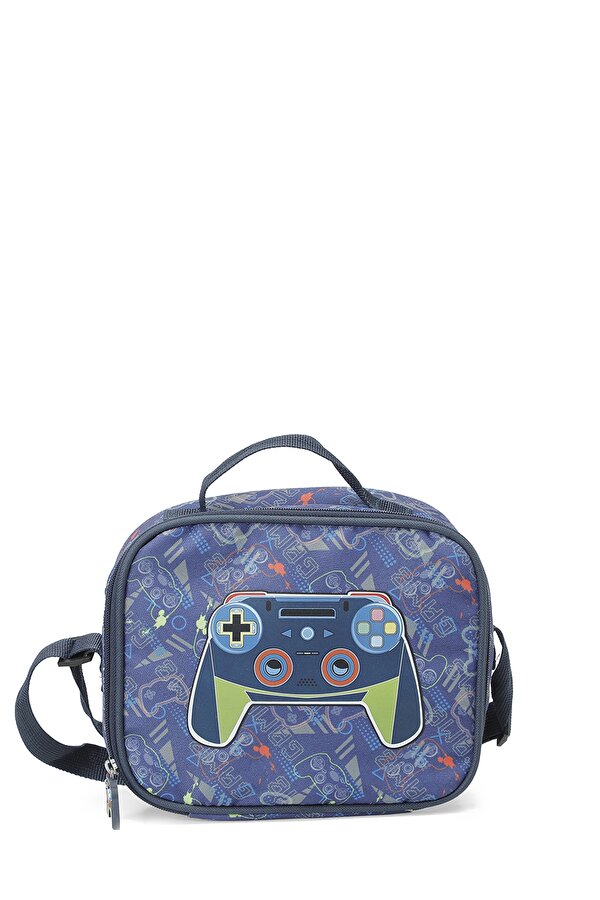 Beslenme Çantası Erkek Çocuk Lacivert BTS GAME BC - 2. Ürüne %50 İndirim