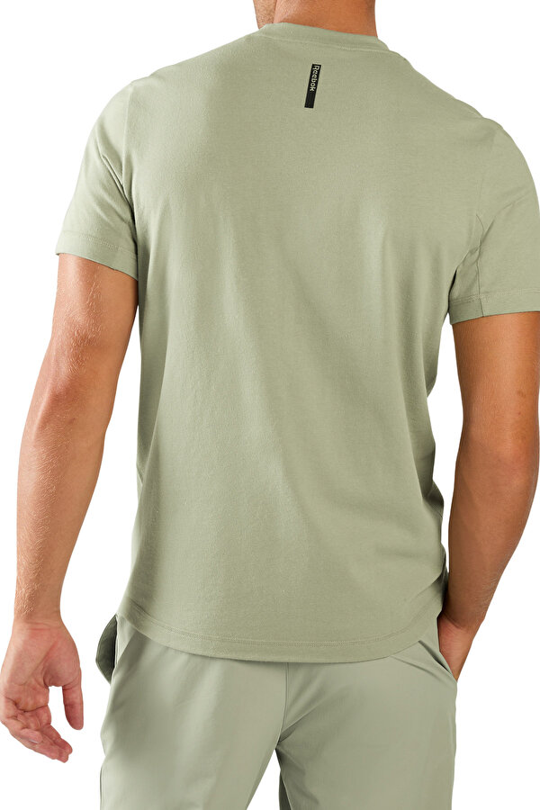 Reebok Athlete T-Shirt Зеленый Мужчина Футболка