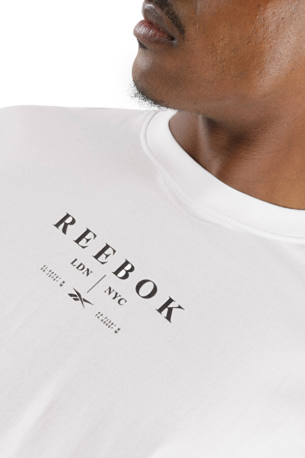 Reebok International T-Shirt Белый Мужчина Футболка
