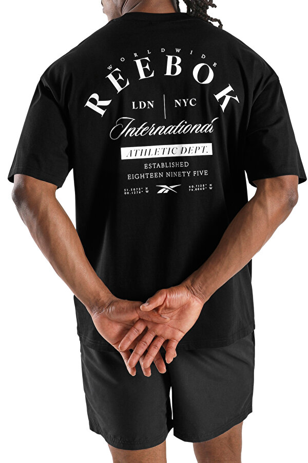 Reebok International T-Shirt Черный Мужчина Футболка