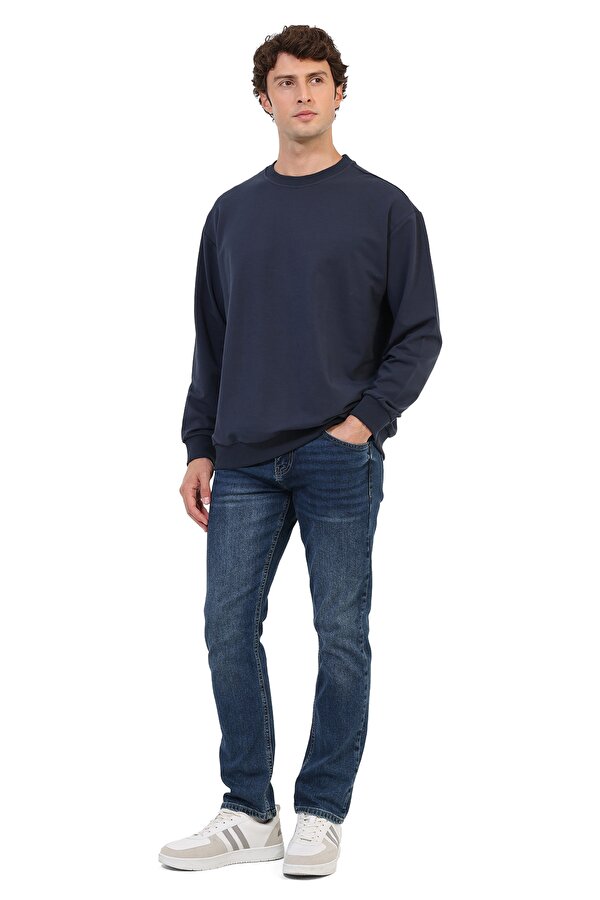 Sweatshirt Erkek Lacivert MB 16SN90 C SW