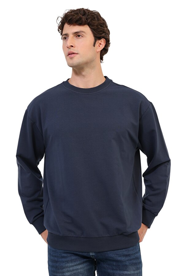 Sweatshirt Erkek Lacivert MB 16SN90 C SW