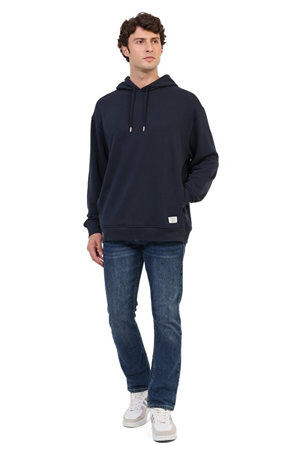 Sweatshirt Erkek Lacivert MB 17UNIKA