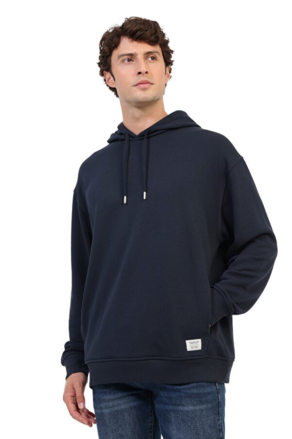 Sweatshirt Erkek Lacivert MB 17UNIKA