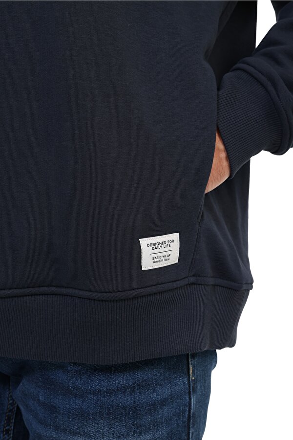 Sweatshirt Erkek Lacivert MB 17UNIKA