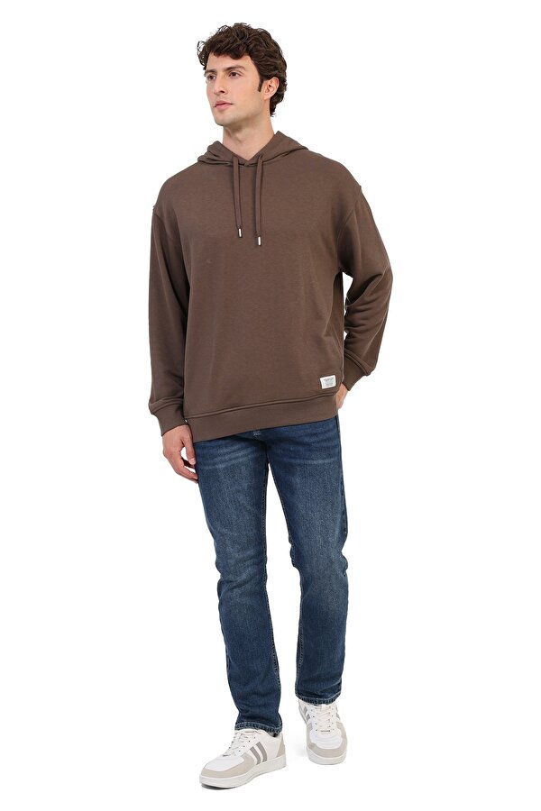 Sweatshirt Erkek Haki MB 17UNIKA