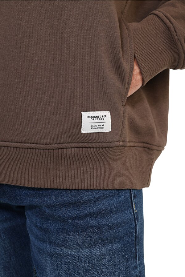 Sweatshirt Erkek Haki MB 17UNIKA