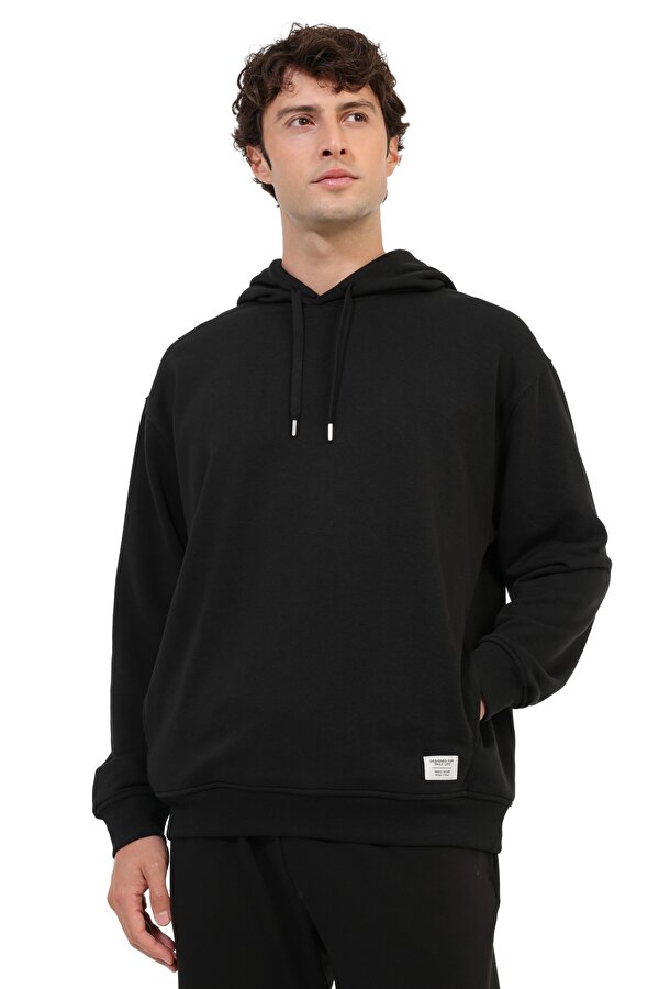 Sweatshirt Erkek Siyah MB 17UNIKA