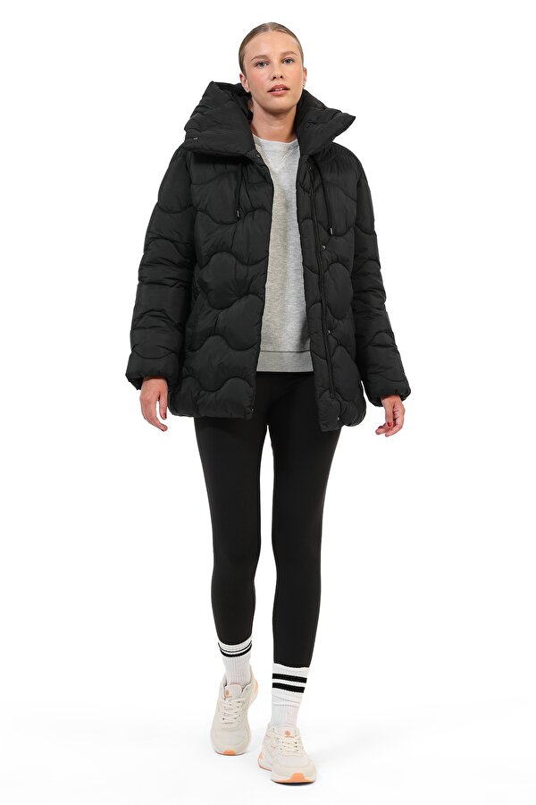 Lumberjack Wl 2Kelly Gf800 6Pr Черный Женщина Короткая Куртка