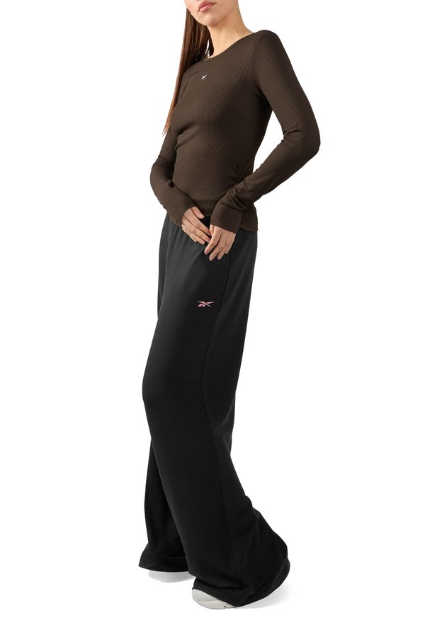 RIB RUCHED LONG TOP Лонгсливы