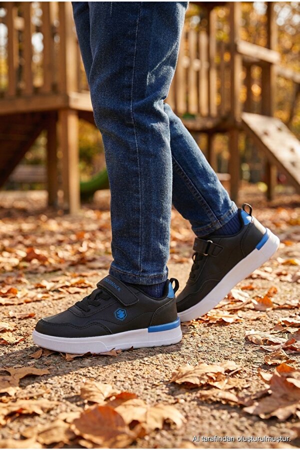 RICK JR Siyah Erkek Çocuk Sneaker - Lumberjack