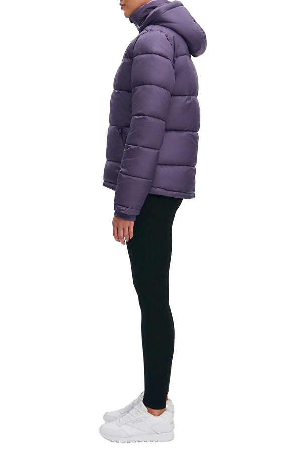 Reebok Ploj Jacket Фиолетовый Женщина Полупальто