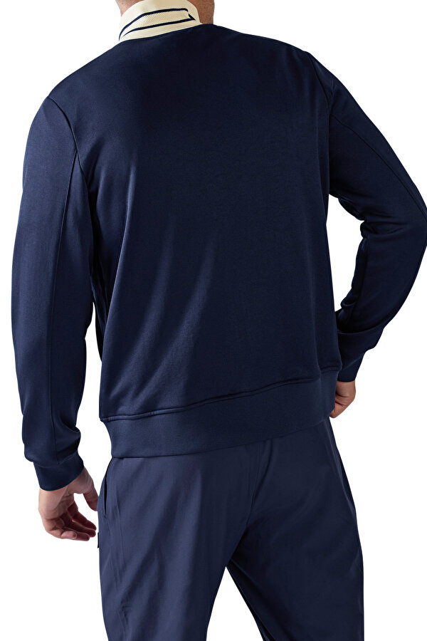 HERITG CONTRAST RIB TOP NAVY BLUE Man 124