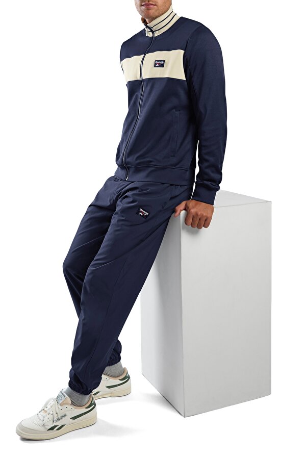 HERITG CONTRAST RIB TOP NAVY BLUE Man 124