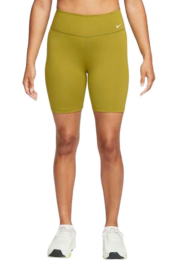 W NK ONE DF MR 7IN SHRT VIVID LEMON GREEN Woman 062