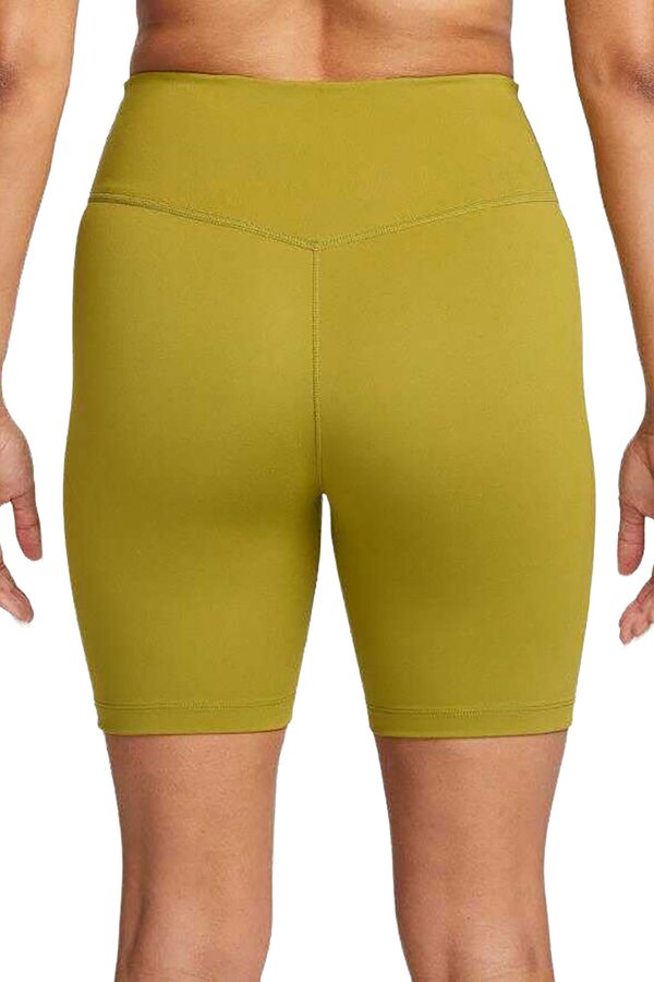 W NK ONE DF MR 7IN SHRT VIVID LEMON GREEN Woman 062