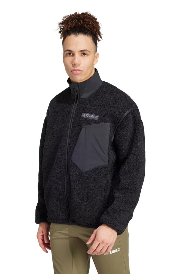 XPL PILE FL JKT BLACK Man 047