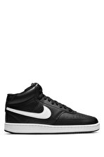 COURT VISION MID Siyah Kadın High Sneaker - 2. Ürüne %50 İndirim