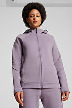 EVOSTRIPE Full-Zip Hoodie Mor Kadın Ceket - FLO 2. Ürüne %50 İndirim