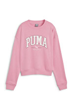 SQUAD Crew TR Pembe Kadın Sweatshirt - 2. Ürüne %50 İndirim