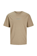 JJTAKA TEE SS CREW Vizon Erkek Çocuk Kısa Kol T-Shirt - 2. Ürüne %50 İndirim