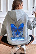 Unisex Butterfly Baskılı Sweatshirt - FLO 3 Al 1 Öde