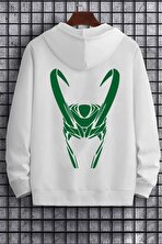 Unisex Floki Baskılı Sweatshirt - 3 Al 1 Öde