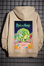 Unisex Rick And Morty Baskılı Sweatshirt - 3 Al 1 Öde