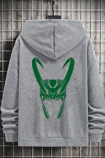 Unisex Floki Baskılı Sweatshirt - 3 Al 1 Öde
