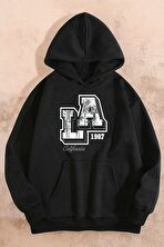 La California Baskılı Oversize Sweatshirt - 3 Al 1 Öde