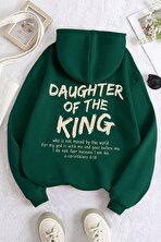 Daughter Of The King Baskılı Oversize Sweatshirt - 3 Al 1 Öde