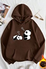 Unisex Panda Baskılı Oversize Sweatshirt - FLO 3 Al 1 Öde