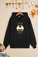 Unisex Avatar Appa Baskılı Sweatshirt - 3 Al 1 Öde