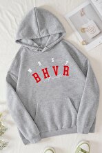 Unisex Bhvr Baskılı Sweatshirt - 3 Al 1 Öde