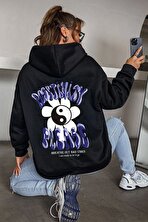 Unisex Positivity Sweatshirt Unisex  Baskılı 2 Iplik Hoodie - 3 Al 1 Öde