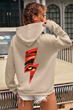 Unisex Yıldırım Baskılı Sweatshirt - 3 Al 1 Öde